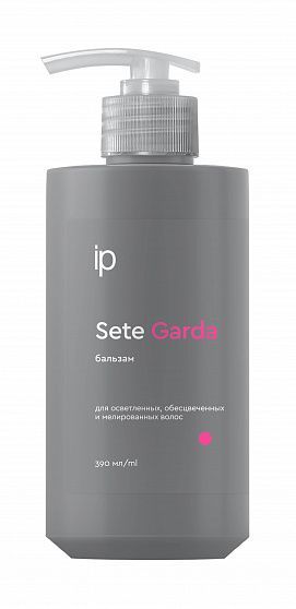 IP, SETE Бальзам для осветленных, обесцвеченных и мелированных волос "Garda" /390 мл, арт.55429 ЧЗ