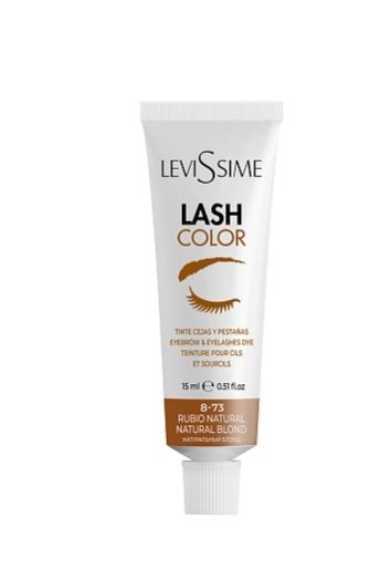 LeviSsime, Краска д/бровей Lash Color № 8-73 Натуральный Блонд, 15 мл (Ч/З)