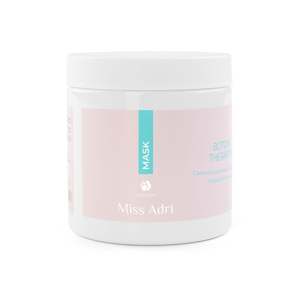 ADRICOCO, Маска для волос с эффектом ботокса Miss Adri Botox therapy, 500 мл, арт.185463 ЧЗ