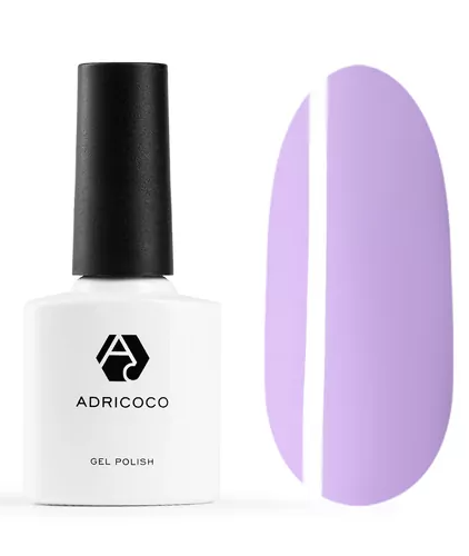 ADRICOCO, Цветной гель-лак №106 нежный лотос, 8 мл
