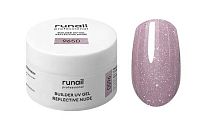 Runail, Моделирующий УФ-гель светоотражающий BUILDER UV GEL REFLECTIVE NUDE, 15г №9651