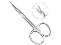 Металекс, Ножницы изогнутые для кожи, RMS-01RP (CVD)