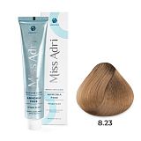 ADRICOCO, К/к д/волос Miss Adri Brazilian Elixir 8.23 св. блонд перлам.золот.100 мл, арт.1001228