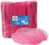 White Line, Шапочка-клип (розовая), 50 шт