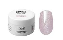 Runail, Моделирующий УФ-гель c шиммером BUILDER UV GEL AURORA SHINE, 15г №9825