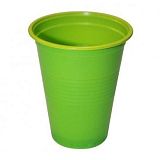 Стаканчик 200 гр. салатовый/зеленый 100шт.