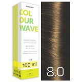 Malecula, Крем-краска 8.0 Intense Natural Light Blond/Интенсивный Натуральный Светлый Блонд, 100мл