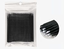 Микробраши (Черные), в пакете, размер M, 100 шт. 