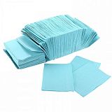 Салфетки нагрудные Стандарт 33*45см №500 голубые