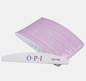 OPI, ПИЛКА ПОЛУМЕСЯЦ 100/180 грит, 1 шт