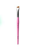 FreiAVIVER, Кисть для бровей скошенная Moscow (10мм), розовая