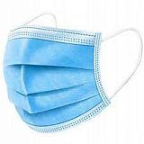 Маска 3-х слойная ГОЛУБАЯ, 25 шт