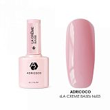 ADRICOCO, Камуфлирующая база La creme base №03 классический нюд, 10 мл