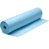 White Line, Простыня медицинская 70*80, спанбонд 20 ПРЕМИУМ, голубой 200 шт РУЛОН