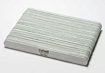 Runail, Проф. пилки-мини для натуральных ногтей, спайка 50шт (серая, прямая, 13 см, 180/240) №9781