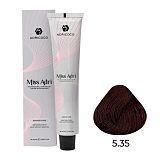 ADRICOCO, К/краска д/волос с кератином, Miss Adri 5.35 Св. коричневый каштановый 60 мл, арт.8713323