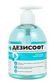Дезисофт, Жидкое мыло с дез.эффектом (кожный антисептик) с дозатором, 0,5л (Марк)