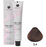ADRICOCO, К/к д/волос Miss Adri оттенок 5.4 Светлый коричневый медный 100 мл арт 1637350