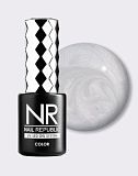 NR, 010 Гель-лак, PEARL PRINT Жемчужный, 10 мл