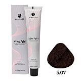 ADRICOCO, К/краска д/волос с кератином, Miss Adri 5.07 Св. корич. холодный, 60 мл. арт 8713507