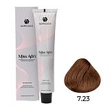 ADRICOCO, К/краска д/волос Miss Adri с кератином, 7.23 Блонд перлам. Золот. 60 мл, арт 8713194