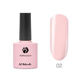 ADRICOCO, Гель-лак Est Naturelle №02 камуфлирующий нежно-розовый, 8 мл