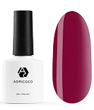 ADRICOCO, Цветной гель-лак №022 темно-малиновый, 8 мл