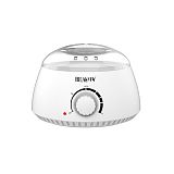 ИГРОbeauty, Нагреватель для воска на 500 мл, белый, с ведерком 