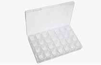 Коробочка для страз, 1 шт. Прозрачная