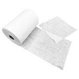 WW Салфетка одноразовая 20*20, РУЛОН,эконом спанлейс 40, белый 100 шт 