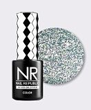 NR, Flash 05 гель-лак светоотражающий, Голубой, 10 мл