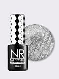 NR, 419 Diamonds гель-лак, Зеркальное серебро, 10 мл