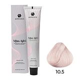 ADRICOCO, К/краска д/волос с кератином, Miss Adri 10.5 Платиновый блонд махагон.60 мл, арт.8713446