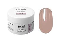 Runail, Камуфлирующий УФ-гель (цвет: Cпокойный бежевый), 15 г №6376