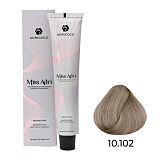  ADRICOCO, К/краска д/волос Miss Adri с кератином, 10.102 Платин. бл. паст. перл. 60 мл, арт 8713699