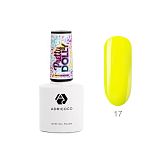 ADRICOCO, Гель-лак Pretty dolly №17 неоновый лимонный, 8 мл.