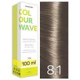 Malecula, Крем-краска 8.1 Ash Light Blond/Пепельный Светлый Блонд, 100мл