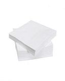 WW Салфетка одноразовая 5*5, ЭКОНОМ, спанлейс 35, белый 100 шт ПАЧКА