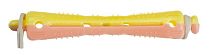 DEWAL, RWL13 Коклюшки, желто-розовые, короткие, d 7 мм 12 шт/уп