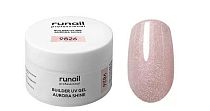 Runail, Моделирующий УФ-гель c шиммером BUILDER UV GEL AURORA SHINE, 15г №9826
