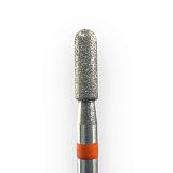 КМИЗ, Фреза алмазная ЦИЛИНДР с полусферой мелкой зернистости D2.7 (красный) ГСАЦС-2,7П-7М