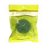J:ON, Спонж конняку ЗЕЛЕНЫЙ ЧАЙ ECO-Sponge Green Tea, 1 шт 260121