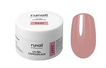 Runail, Камуфлирующий УФ-гель (цвет: Розовые небеса), 15 г №3447