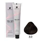 ADRICOCO, К/краска д/волос Miss Adri с кератином, 3.0 Темный коричневый 60 мл, арт 8712692
