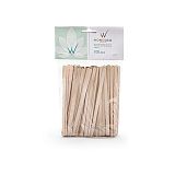 ItalWax, Шпатель деревянный малый, 100 шт