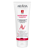 ARAVIA Laboratories А200, Шампунь-активатор д/роста волос с биотином, кофеином и витаминами, 250мл