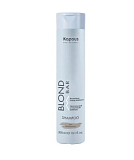 Kapous, Питательный оттеночный шампунь для оттенков блонд серии “Blond Bar” Kapous, Пепельный, 300 м