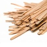 Шпатель деревянный малый, 500 шт