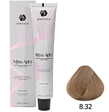 ADRICOCO, Крем-краска для волос Miss Adri 8.32 Светлый блонд золот. перламутр. 100мл, арт 1637220
