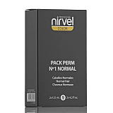 NIRVEL, Комплект д/хим завивки №1 д/натуральных волос PACK DE PERMANENT 2*125 мл, арт.8095